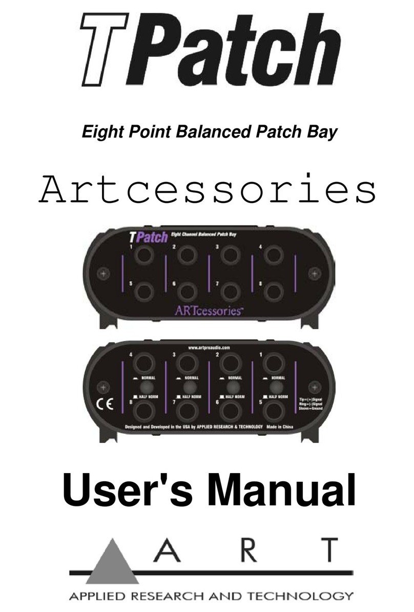 Art TPatch Artcessories user manual