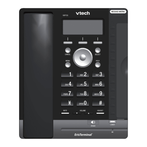 V-tech VSP725 User manual