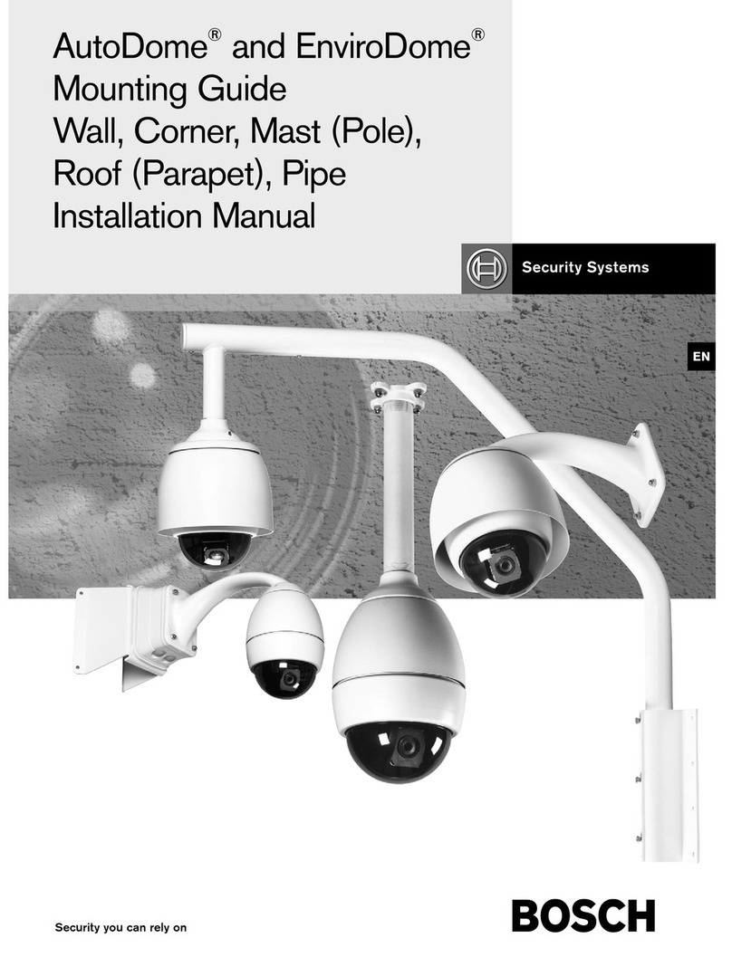 Bosch AutoDome Mounting guide