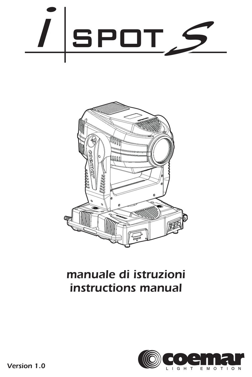 Coemar i spot S User manual