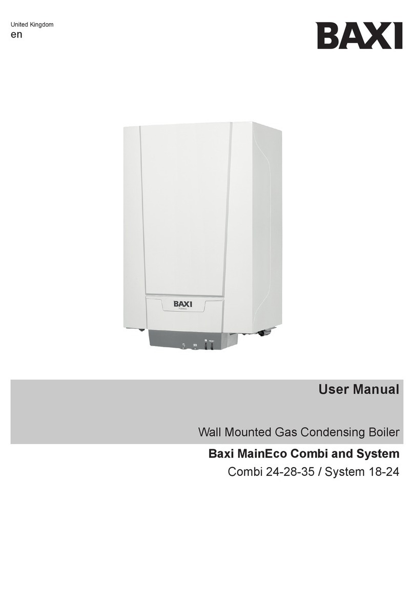 Baxi MainEco Combi 24 user manual