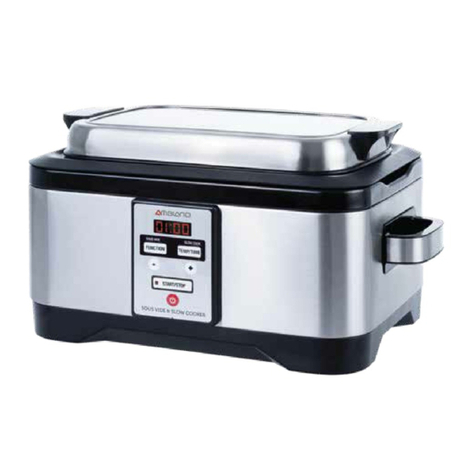 Kuchef SVS550 User manual