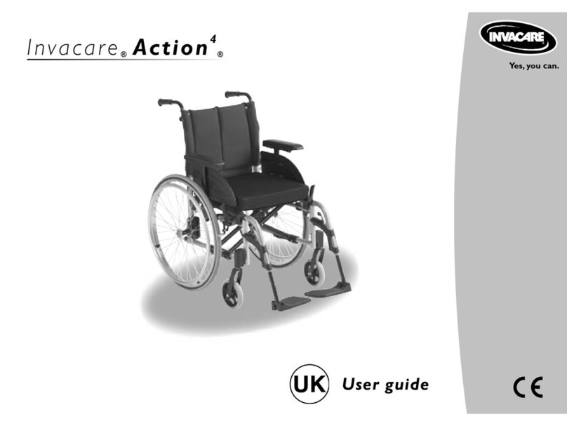 Invacare Action 4 User manual Invacare Action 4 User manual