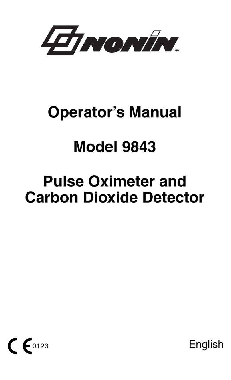 Nonin 9843 Operator's manual