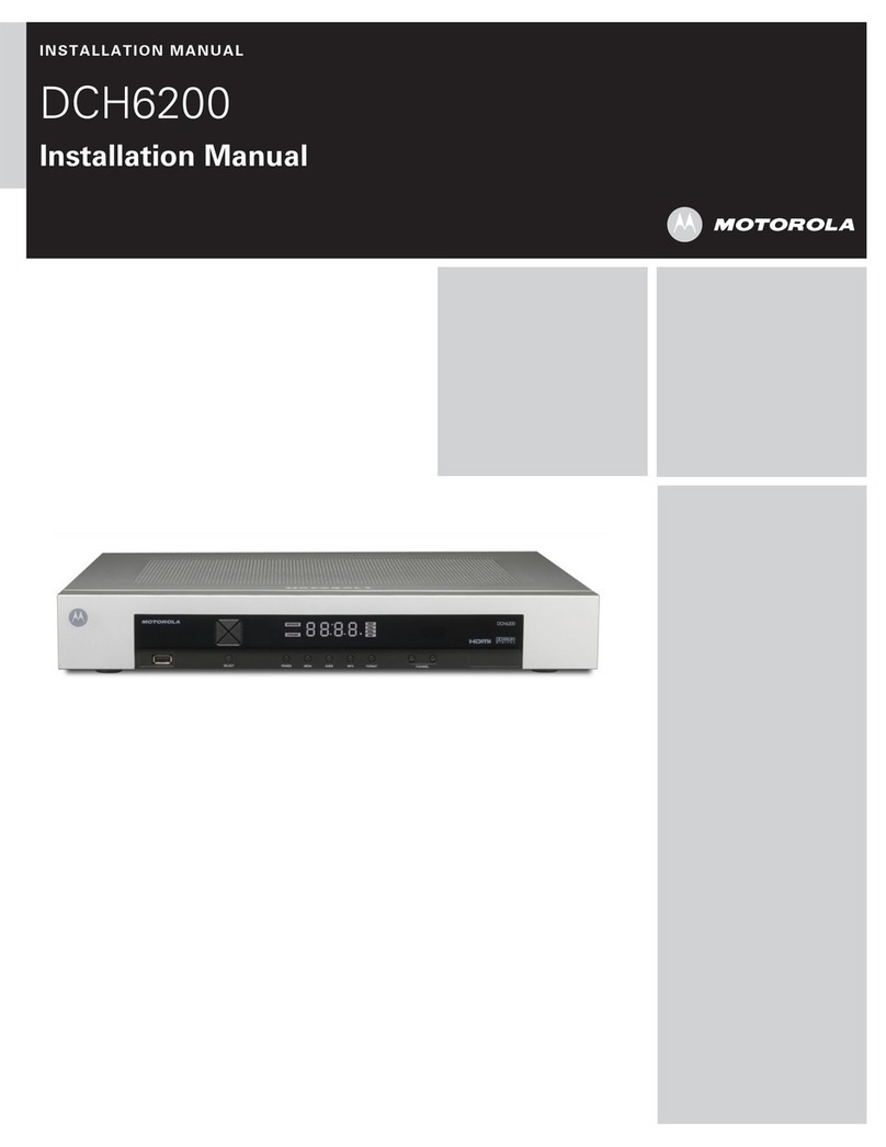 Motorola DH6200 User manual