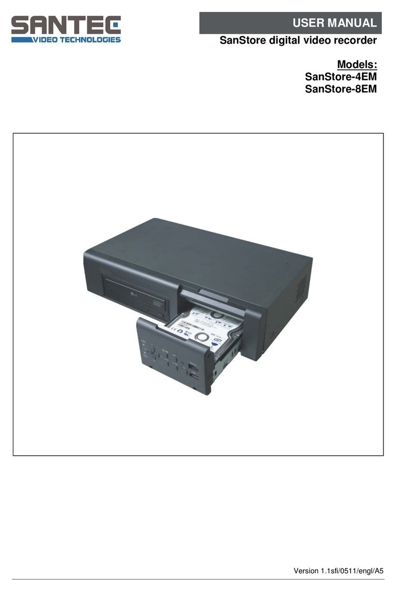 Santec SanStore-4EM user manual