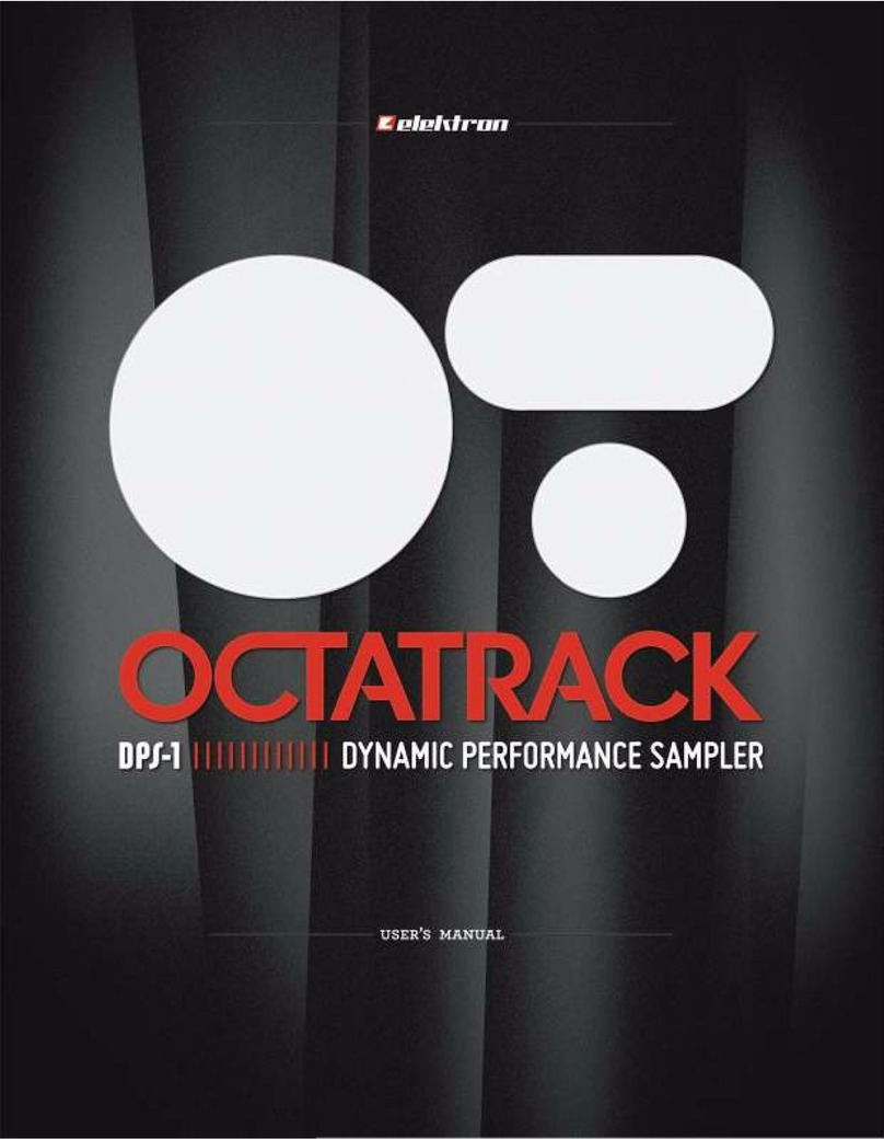 Elektron Octatrack DPS-1 User manual