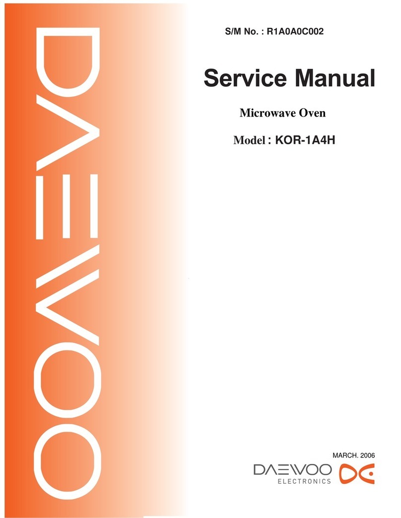 Daewoo KOR-1A4H Service manual