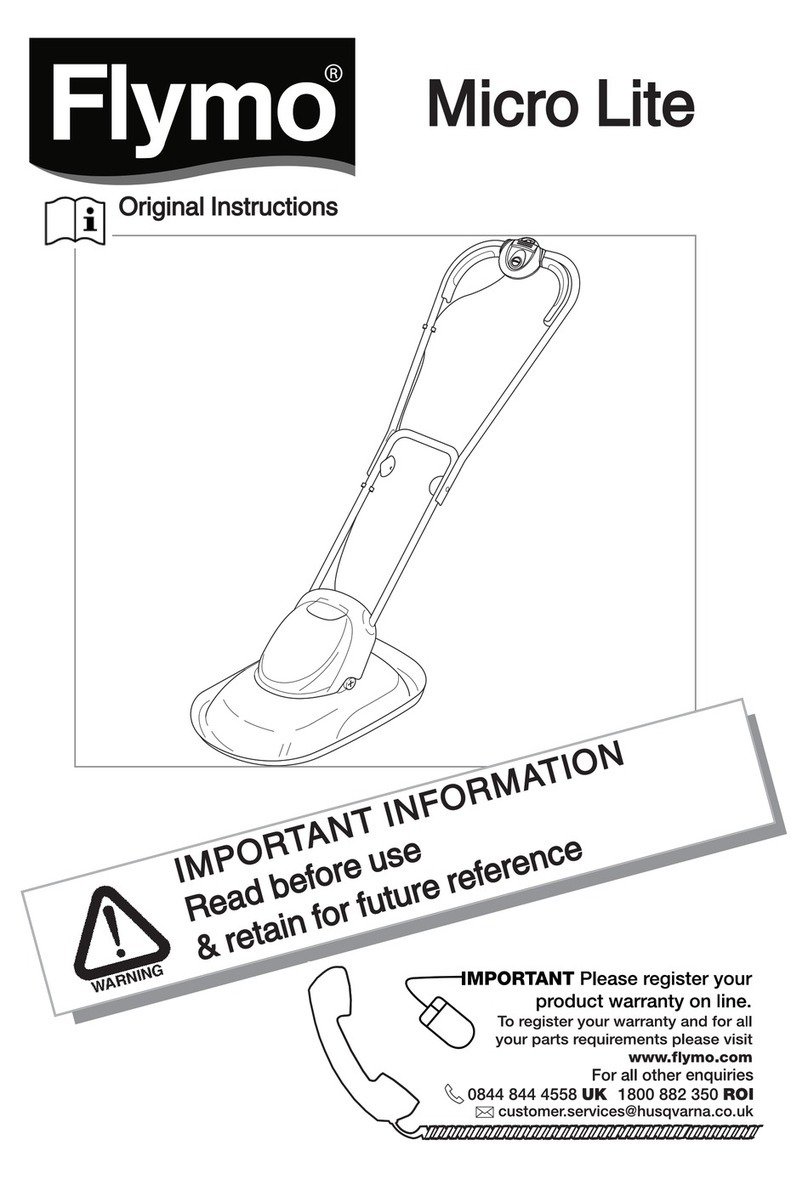 Flymo Micro Lite User manual