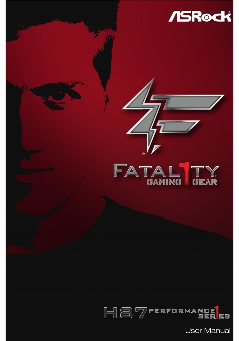 ASROCK Fatal1ty H87 Performance Series user manual