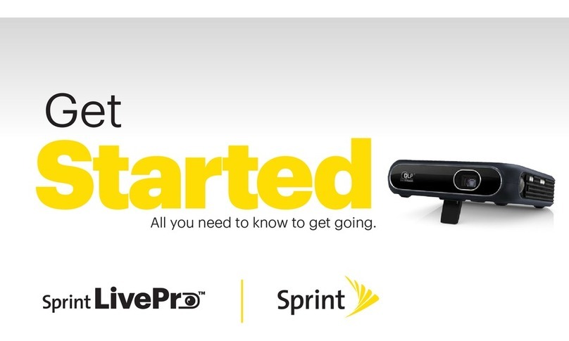 Zte Sprint LivePro Specification sheet