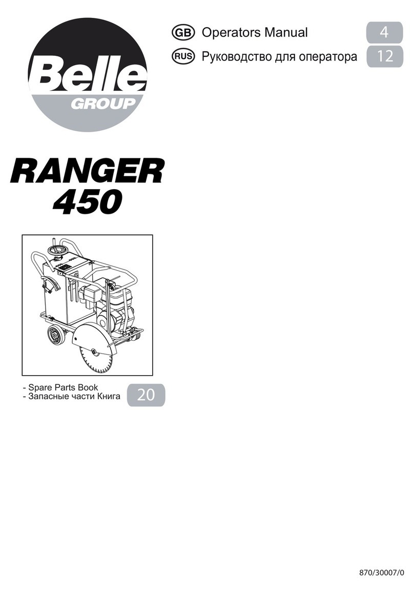 Belle Group Ranger 450 User manual