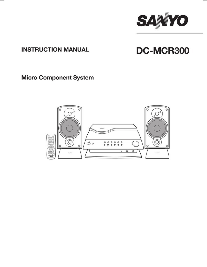 Sanyo DC-MCR300 User manual