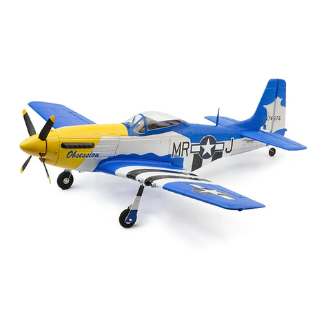 Ares P-51D Mustang 350 User manual