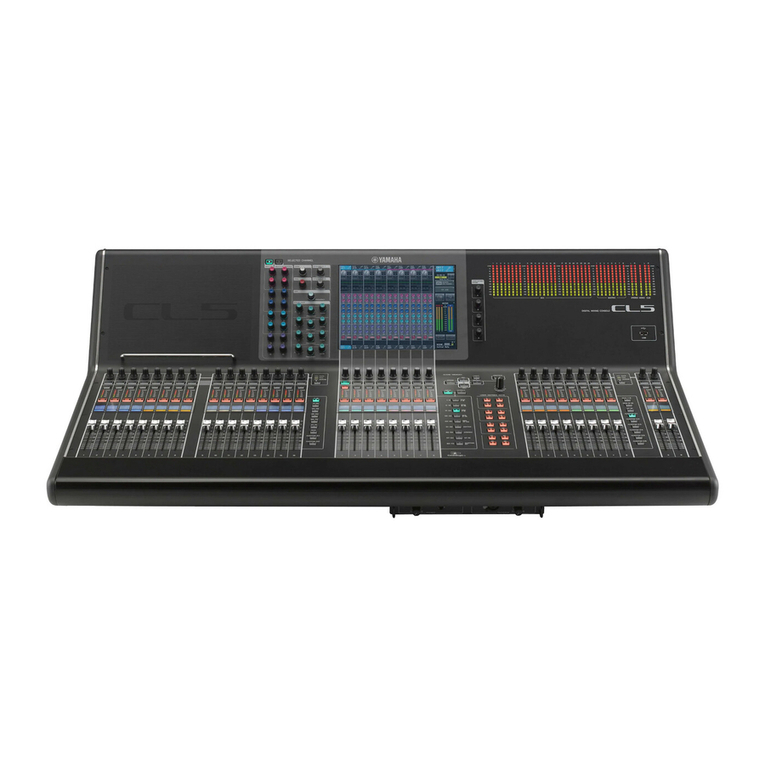 Yamaha CL5 Supplementary manual