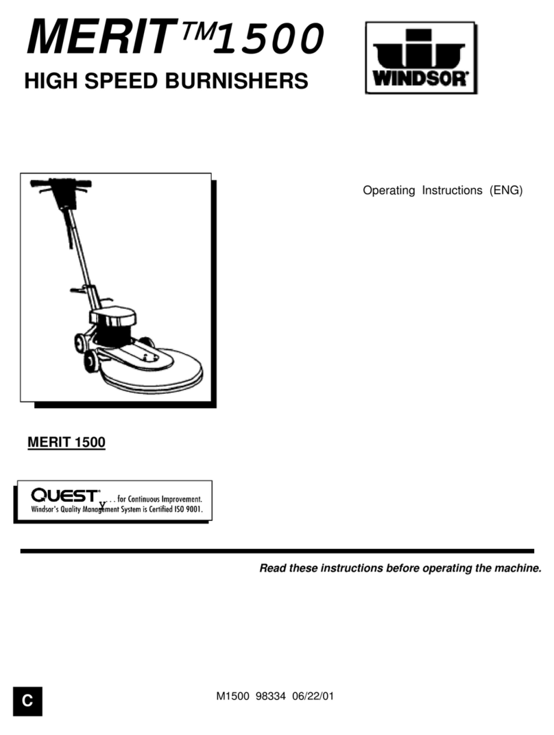 Windsor MERIT1500 User manual
