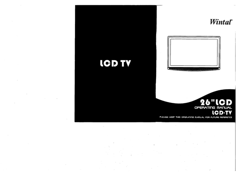 Wintal 26'' LCD TV operating manual