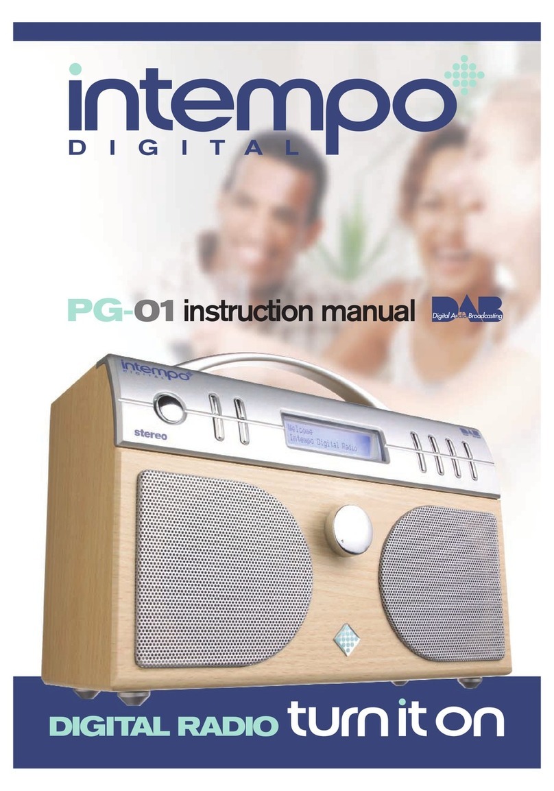 Intempo Digital PG-01 instruction manual