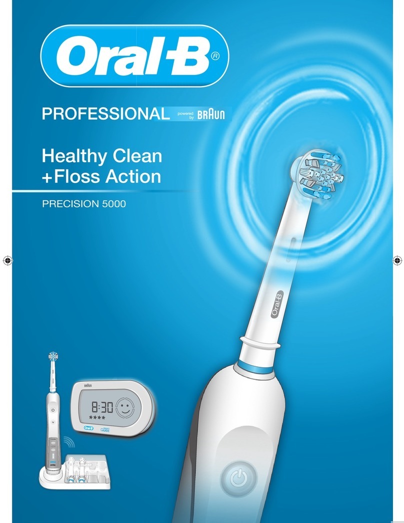 Oral-B Professional PRECISION 5000 3757 User manual