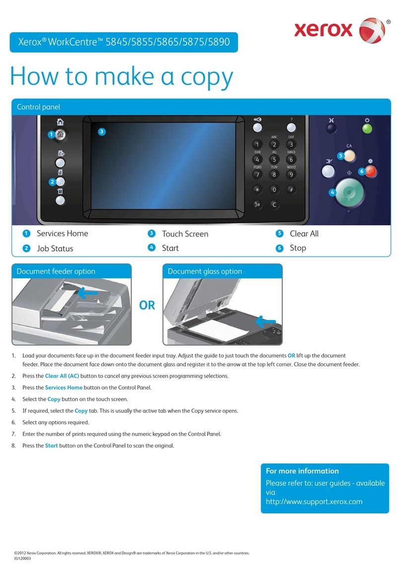 Xerox WorkCentre 5845 User manual
