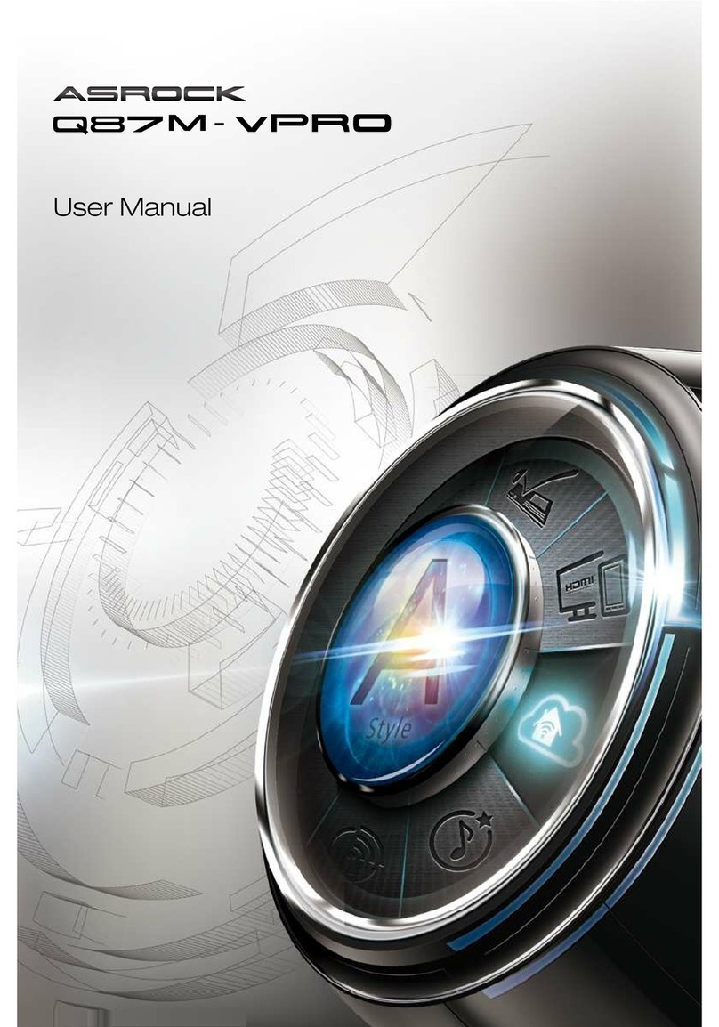 ASROCK Q87M vPro user manual
