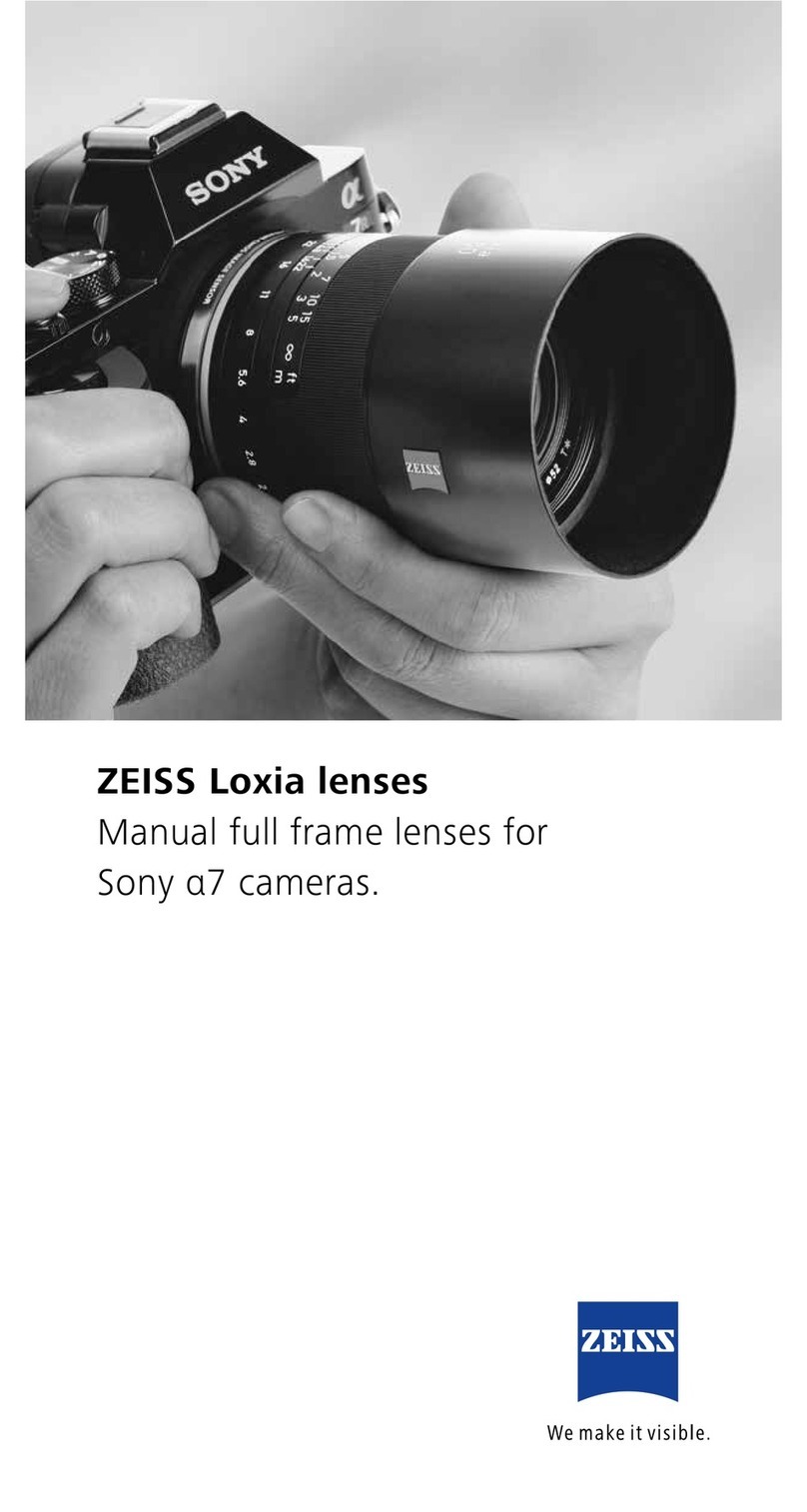 Zeiss Loxia User manual