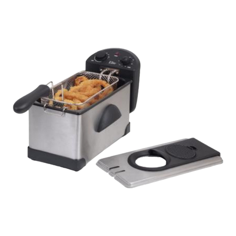 Elite Gourmet EDF-3500 instruction manual