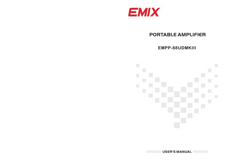 EMIX EMPP-88UDMKIII user manual