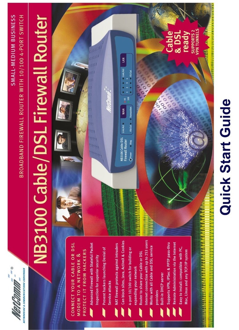 NetComm NB3100 User manual