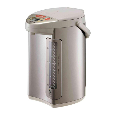 Zojirushi cv-dcc40 operating instructions