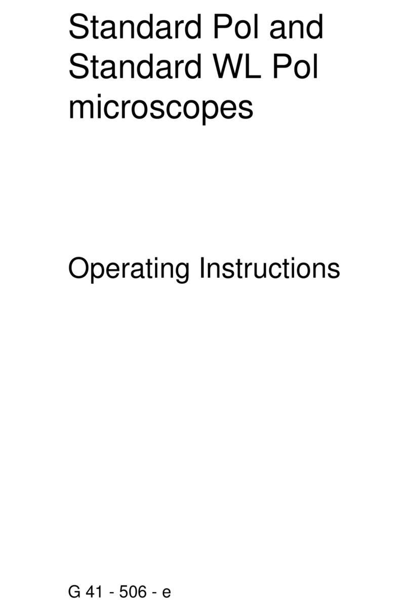 Zeiss Standard Pol operating instructions