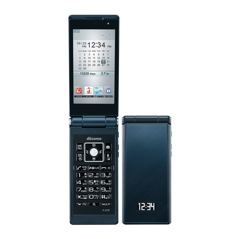 Docomo Style F-02D instruction manual