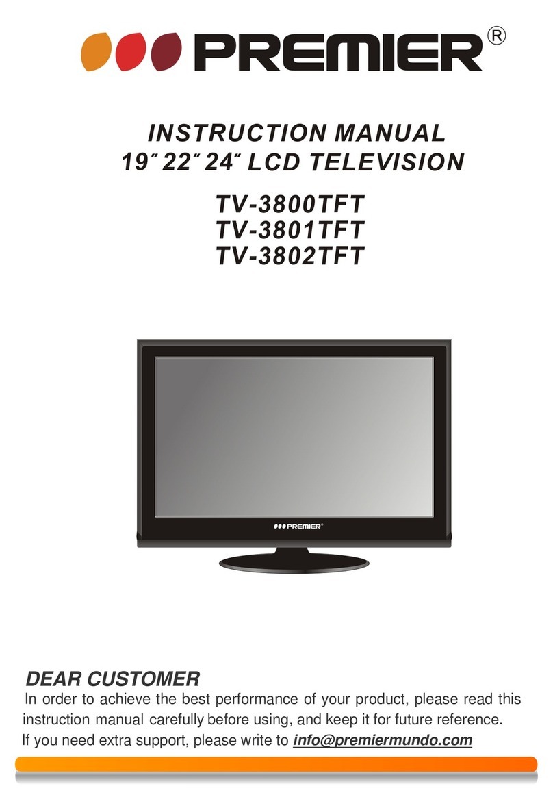 Premier TV-3800TFT User manual Premier TV-3800TFT User manual