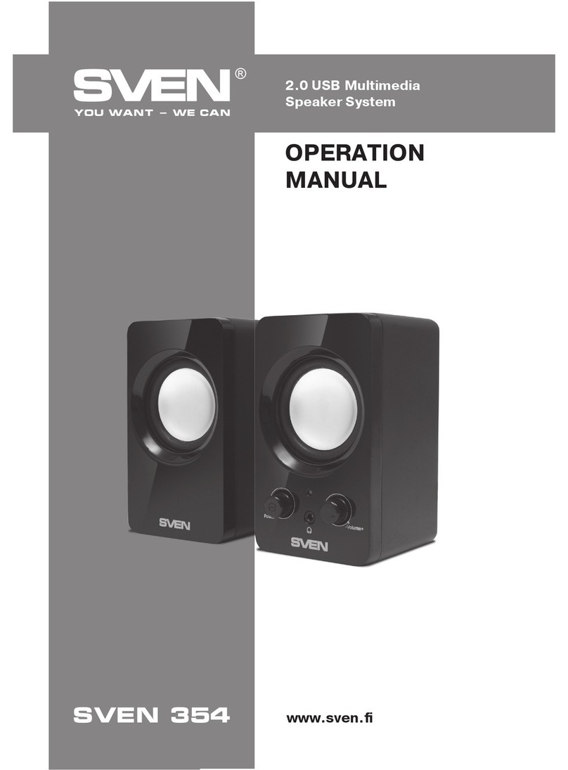 Sven 354 User manual