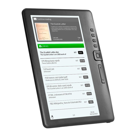 gobii ereader User manual