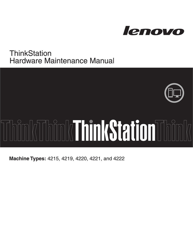 Lenovo ThinkStation 4215 Hardware Maintenance Manual