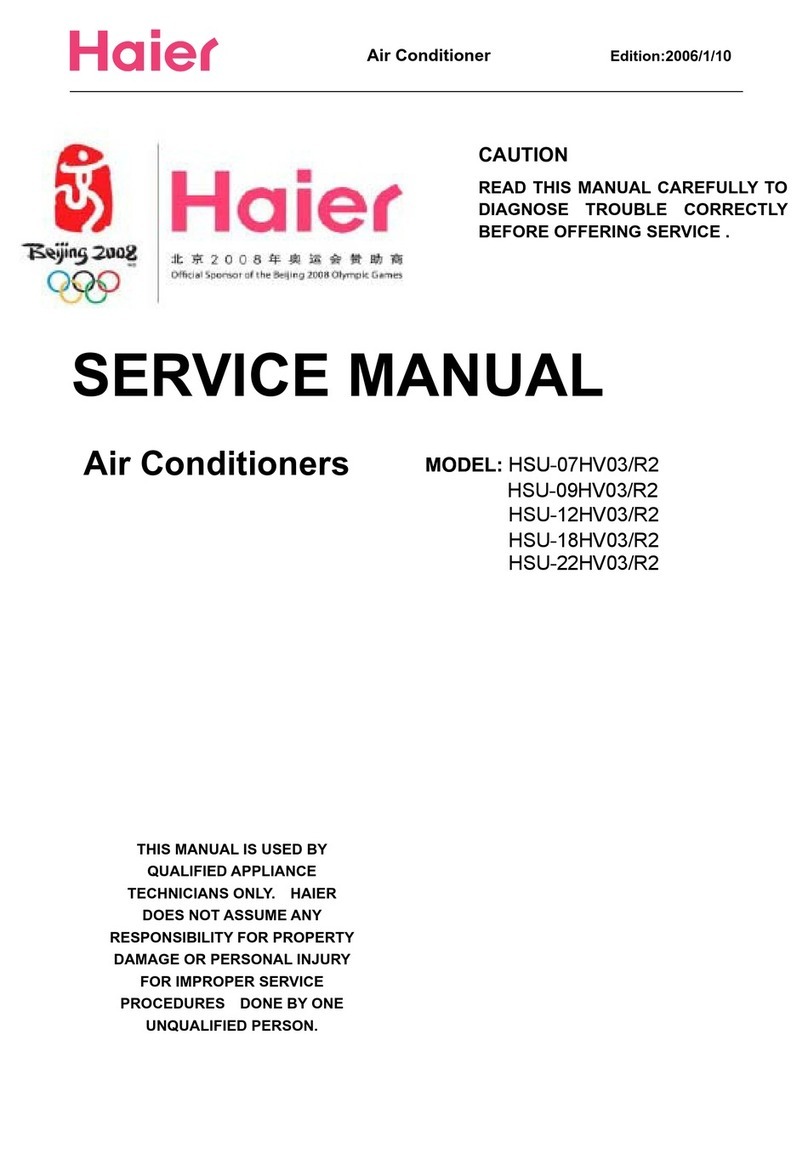 Haier HSU-07HV03/R2 User manual