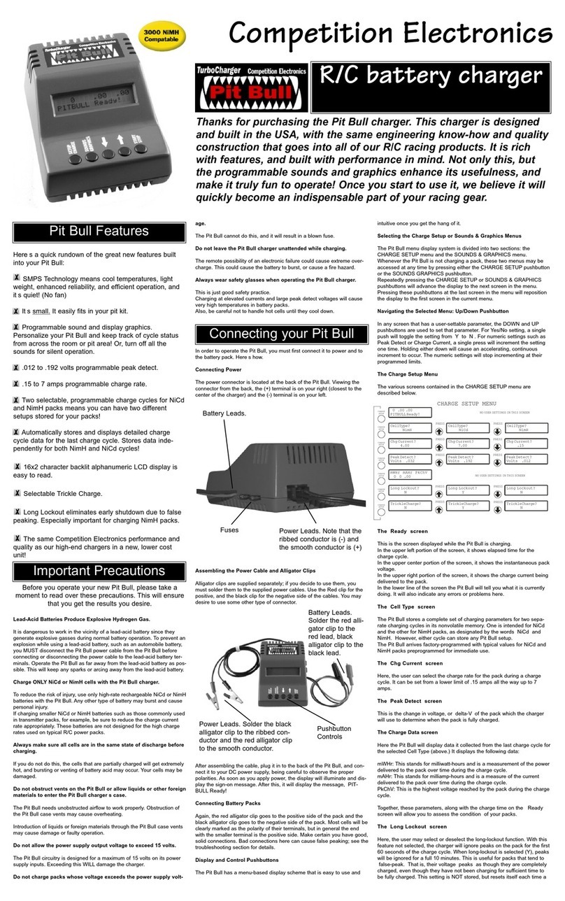 Competition Electronics Pit Bull instructions