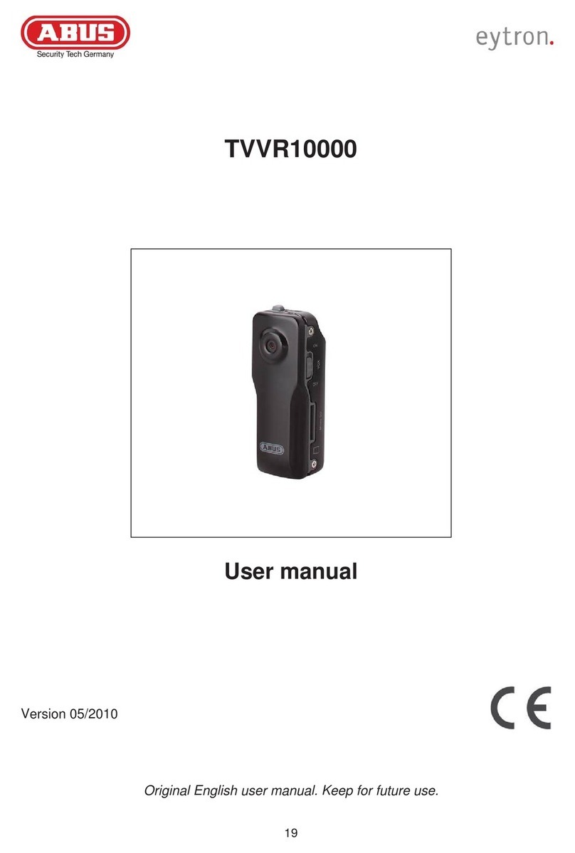 Abus TVVR10000 user manual