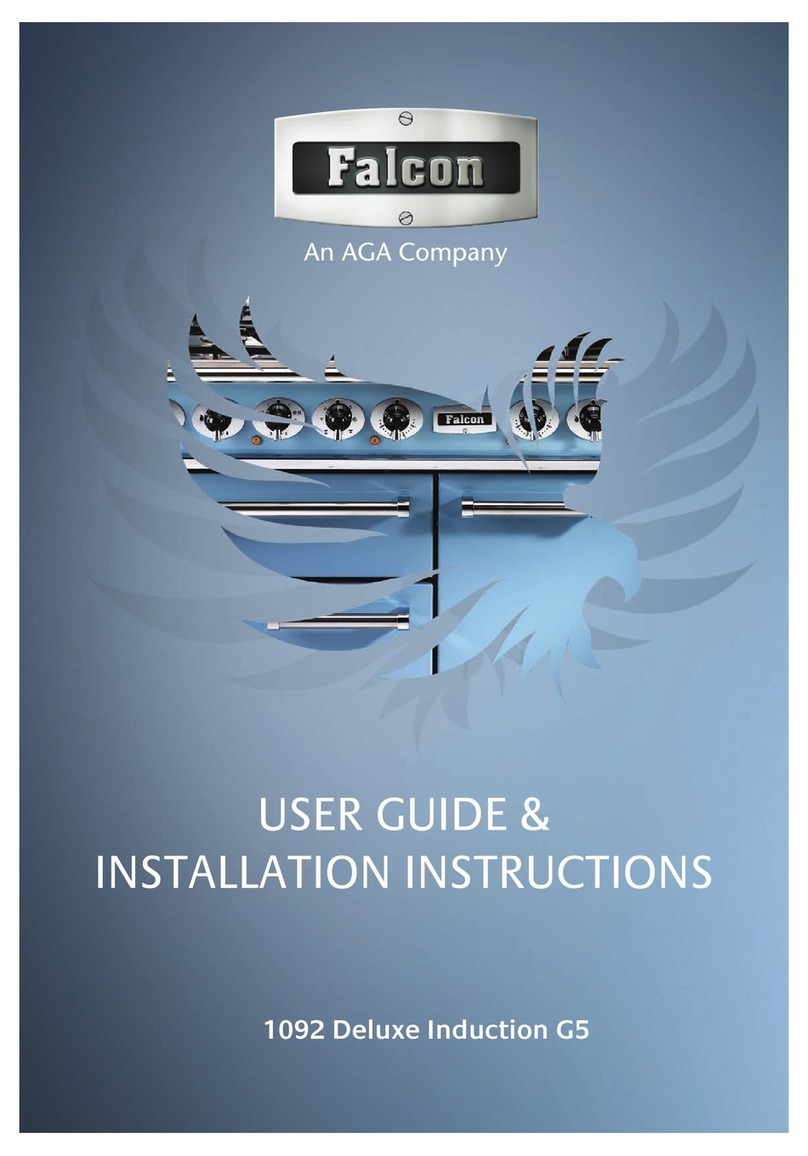 Falcon 1092 Deluxe Induction G5 Instruction Manual