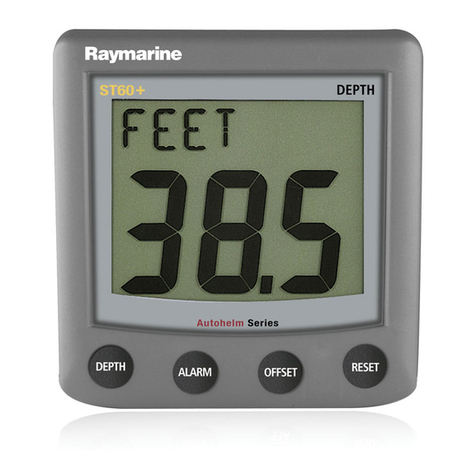 Raymarine ST60+ SPEED INSTRUMENT Owner's handbook