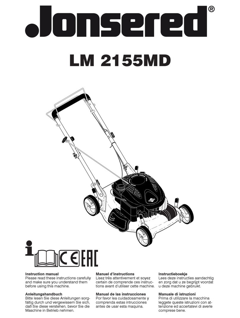 Jonsered LM2155MD instruction manual