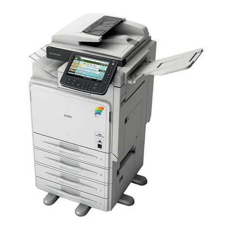 Ricoh Aficio MP C300 User manual