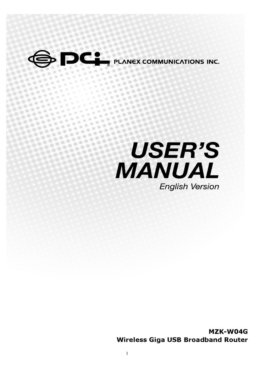 Planex MZK-W04G User manual Planex MZK-W04G User manual