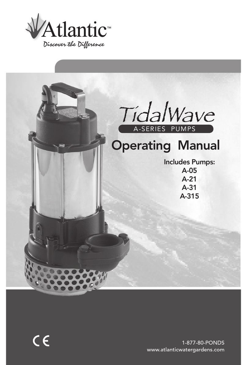 Atlantic TidalWave A-05 operating manual