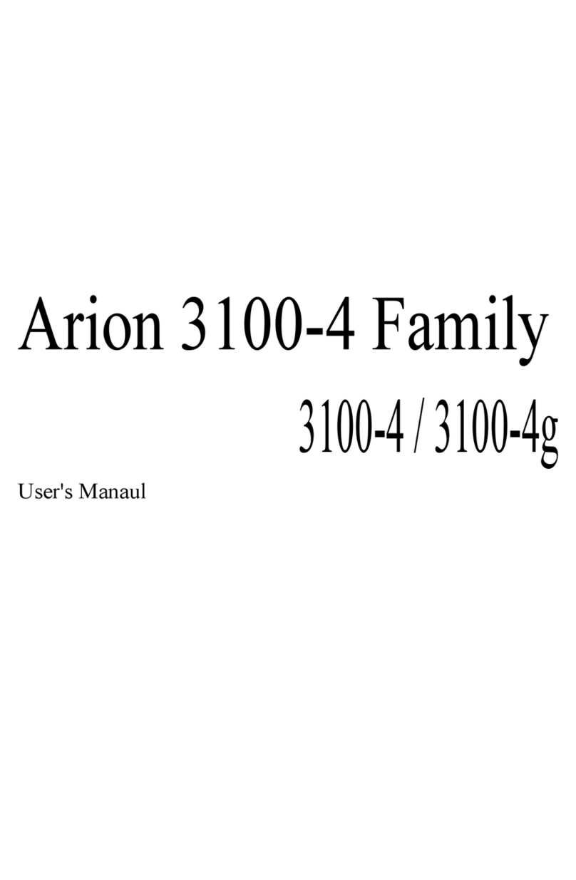 Alpha Telecom Arion 3100-4 user manual