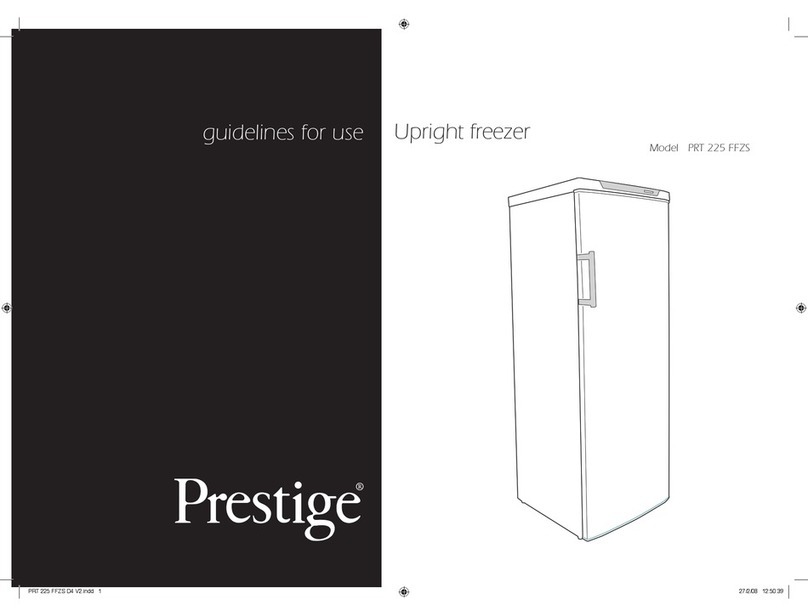 Prestige PRT 225 FFZS Guidelines for use