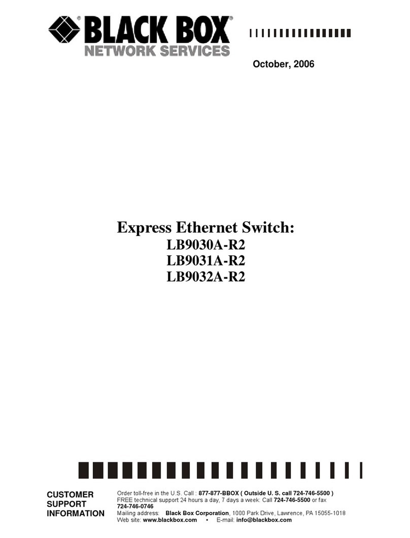 Black Box LB9030A-R2 user manual