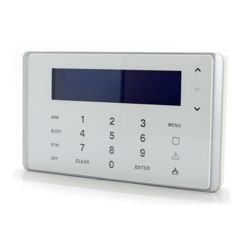 Paradox K656 Touch Sense user guide