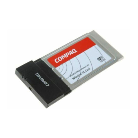 HP WL110 - Wireless PC Card User manual HP WL110 - Wireless PC Card User manual